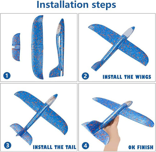 Flying airplane launcher for Kids