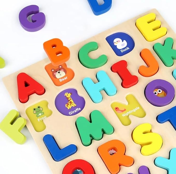 Small Alphabet Puzzle Board