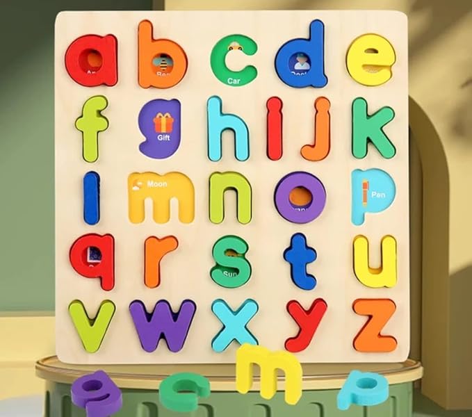 Small Alphabet Puzzle Board