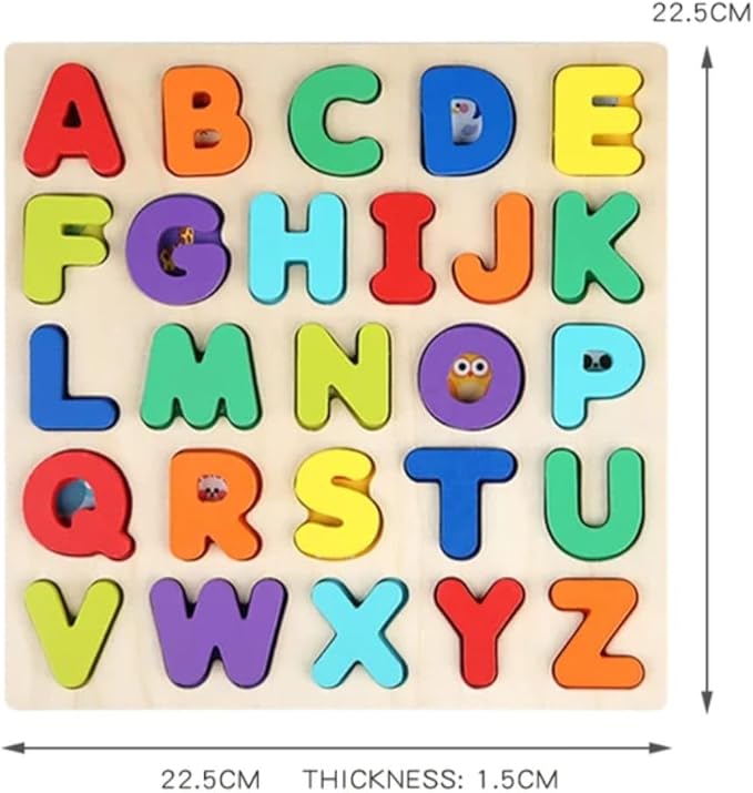 Small Alphabet Puzzle Board