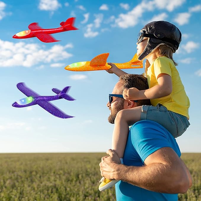 Flying airplane launcher for Kids