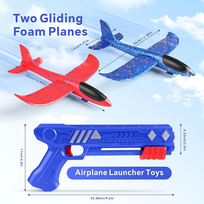 Flying airplane launcher for Kids