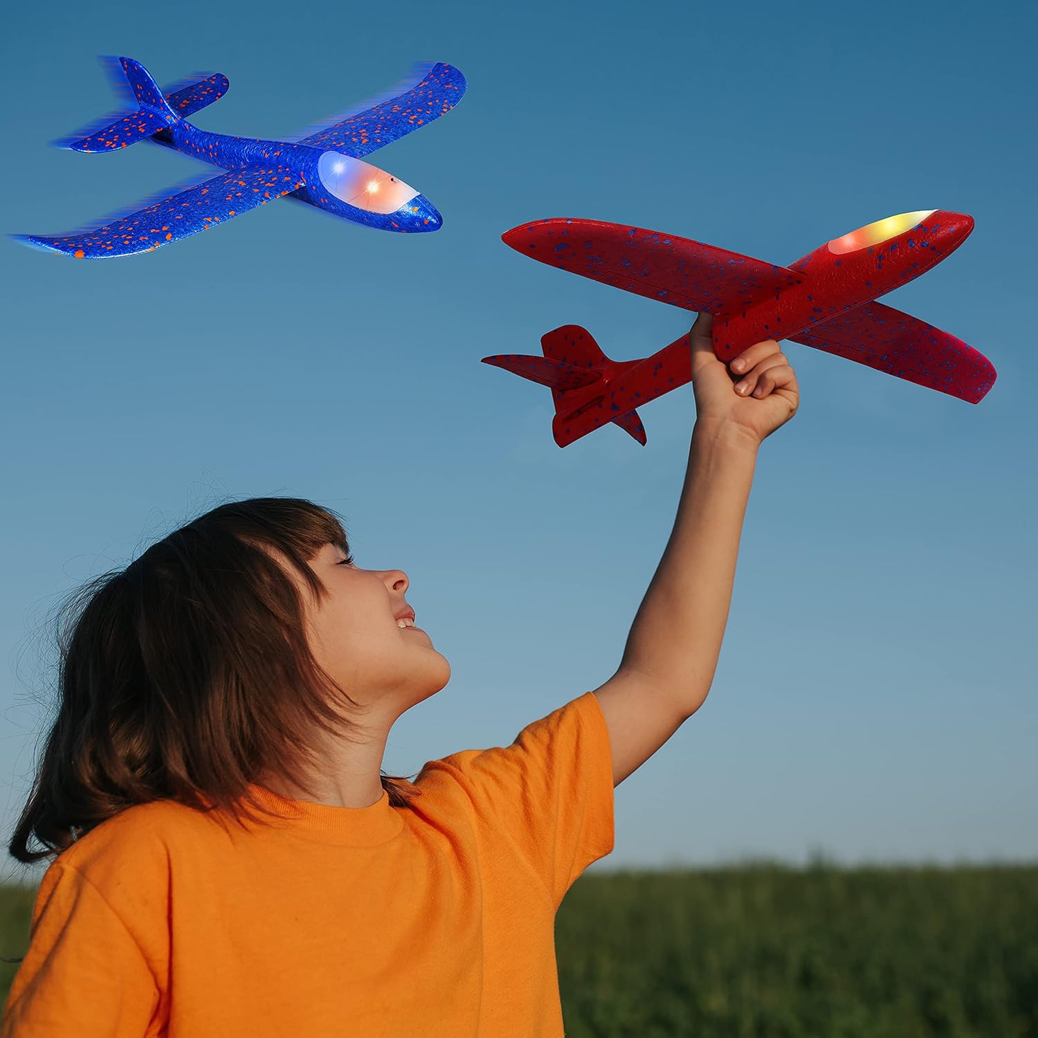 Flying airplane launcher for Kids